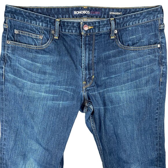Bonobos Ringspun Jeans 40X34 Work Office Capsule Everyday Casual Minimal Dad - Picture 2 of 13
